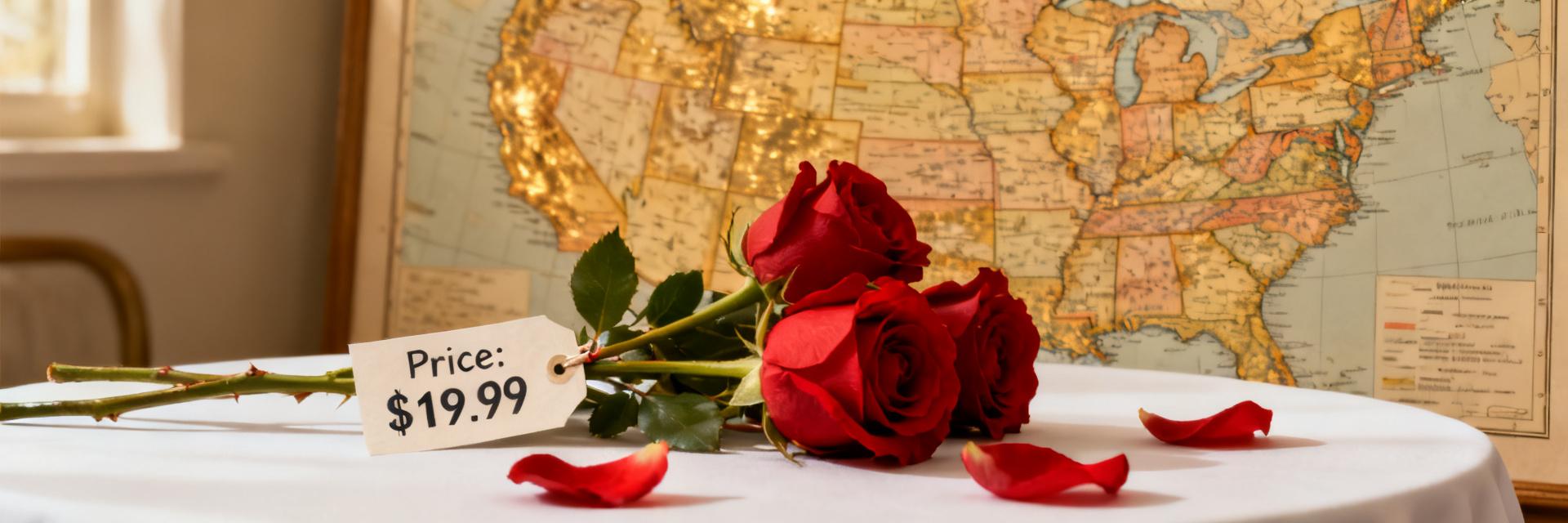 US Online Rose Market: Prices, Supply & Regional Trends